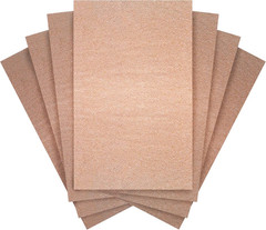 7 Pack Gravel Paper for Bird Cage, 9 by 12-Inch | Great for Hard-Billed Birds |
