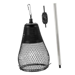Reptile Heat Lamp Cap US Plug Reptile Heat Lamp Mesh Cage for Chicks