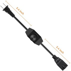 2Pcs Reptile Dimming Thermostat for Temperature Control, Dimmer Switches for …