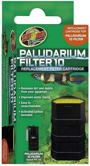 ZOO MED PALUDARIUM REPLACEMENT FILTER CARTRIDGE – 10 GALLON