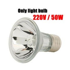 50W/75W Reptile Heating Light Bulb Tortoise Turtle Clip Holder UV Basking Lamp