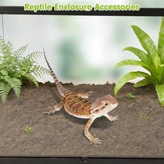 VCEPJH 2 Pcs Reptile Substrate Burrowing Tortoise Bedding for Habitat Bearded…