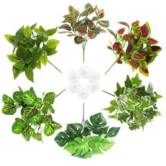 PINVNBY Reptile Plants 6pk Hanging Suction Cup