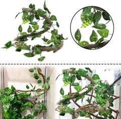 Bearded Dragon Hammock, Bearded Dragon Tank Accessories, Jungle Climber Vines…