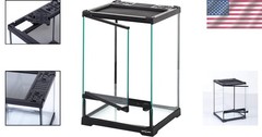 Locking Latch Mini Reptile Terrarium 8.3″x8.3″x11.8″