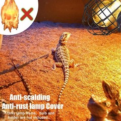 Reptile Heater Protector Anti-scald Lamp Shade Accessories Heat Lamp Heater