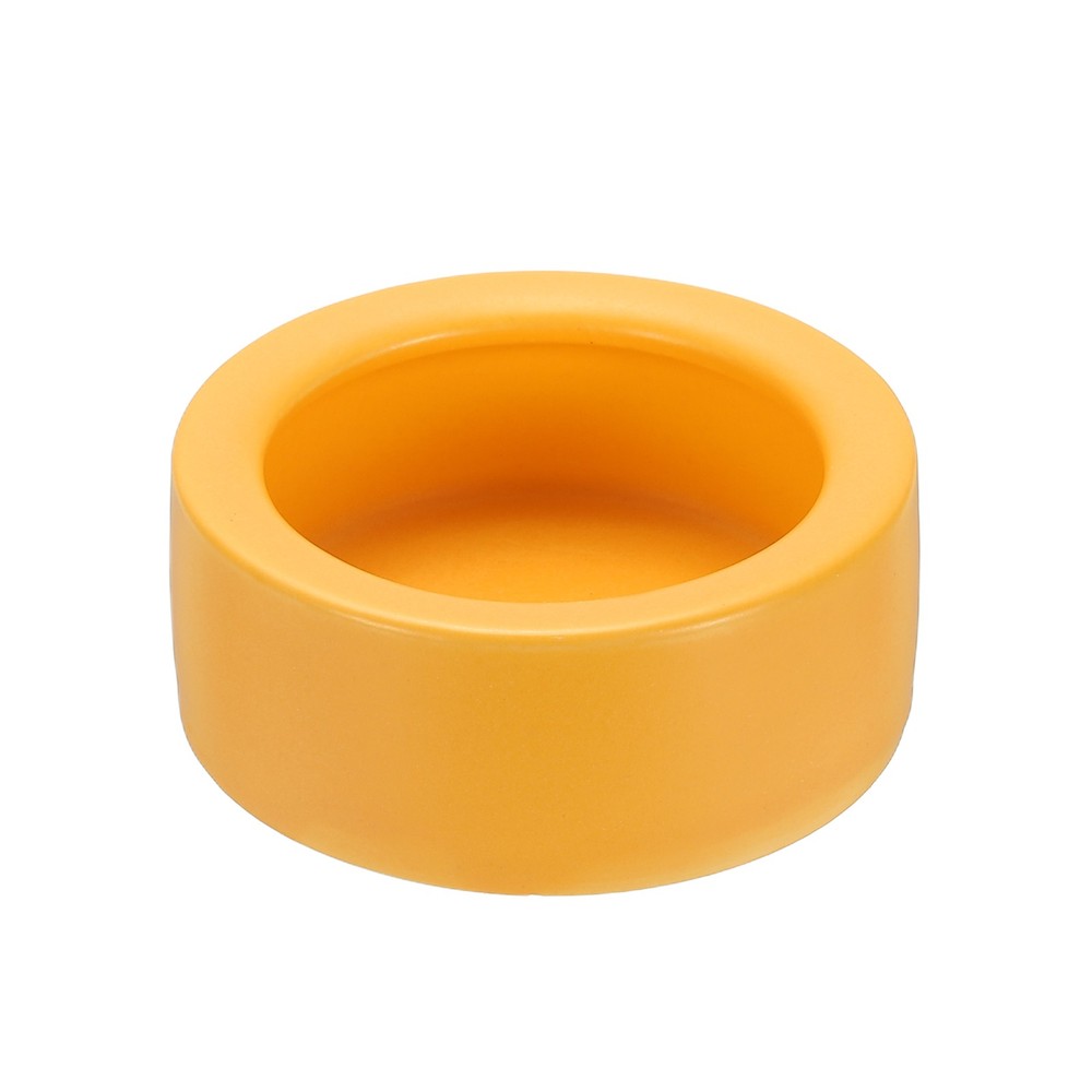 Reptile Food Bowl Worm Water Dish Ceramic Pet Bowl Small 2″ Clay