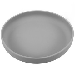 Household Silicone Food Plate Suction Cup Plate Silicone Food Eating Dish Home