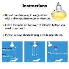 UVA UVB Sun Lamp High Intensity Self-Ballasted Heat Basking Lamp/Light/Bulb for
