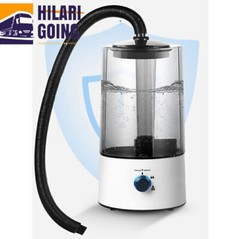 Reptile Fogger Terrariums Humidifier Fog Machine with 4L Tank & Adjustable Hose