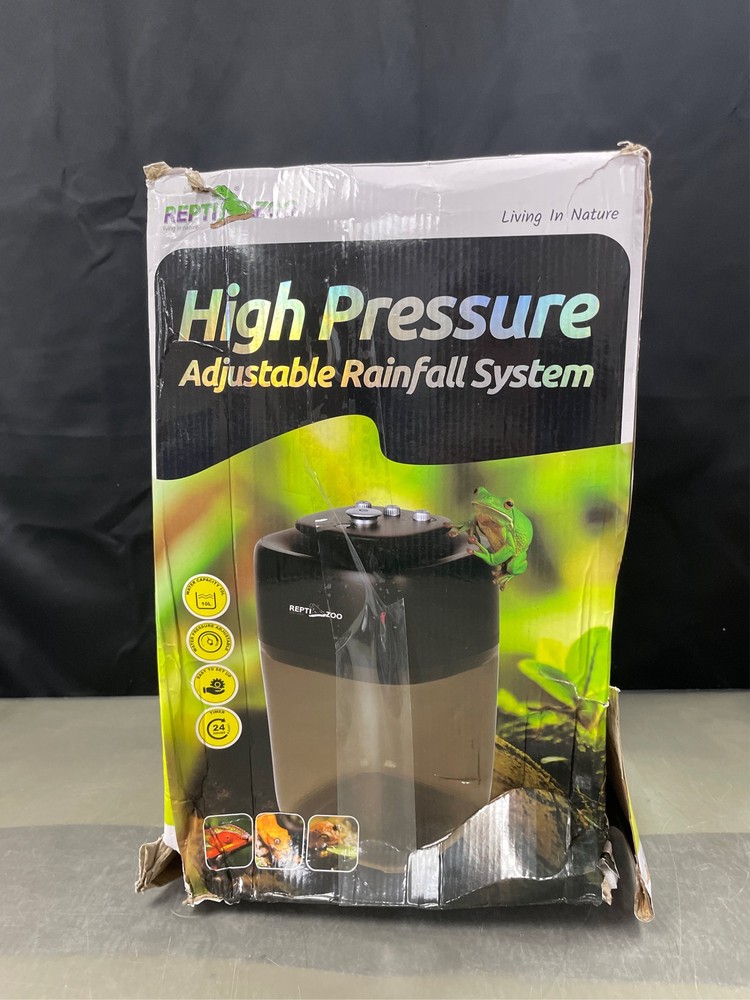 REPTI ZOO 10L Reptile Mister Fogger Terrariums Humidifier Extremly High Pressure