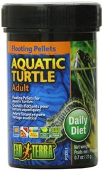 Adult Aquatic Turtle Food, Floating Pellets for Reptiles, 0.7 Oz., PT3251