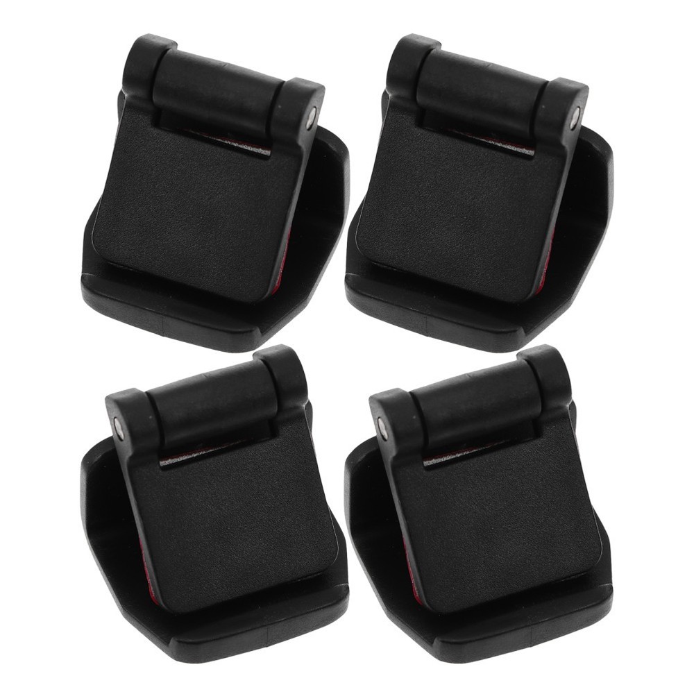 4 Pcs Feeding Box Anti-escape Lock Tank Reptile Latch Turtle Glass Buckle Lid