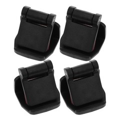 4 Pcs Feeding Box Anti-escape Lock Tank Reptile Latch Turtle Glass Buckle Lid