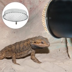 Cover Reptile Heat Lamp Shade Accessories Light Lizard Terrarium Protector