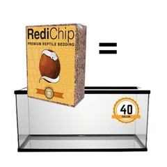 RediChip Reptile Bedding Loose Medium Coconut Chip Substrate 36 Quart Coco Hu…