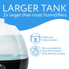 Reptile Fogger & Humidifier – Adjustable Fog Output for Mini Terrarium Fogger –