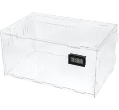Reptile Terrarium Aquarium Breeding Tank Acrylic Reptile Feeding Box