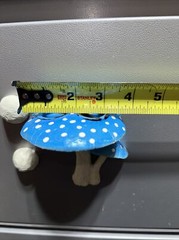 BLUE reptile magnetic mushroom feeder Ledge With 2 Beer Savers