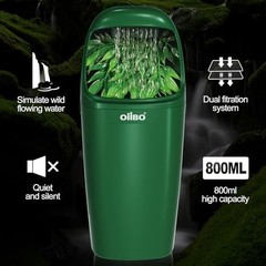 Reptile Water Fountain Dripper for Bearded Dragon Gecko Lizard 800ml