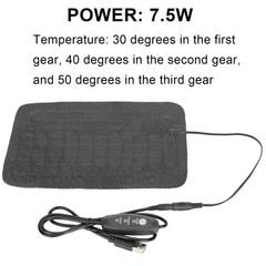 1 USB Reptile Heating Pad Waterproof Adjustable For Reptiles