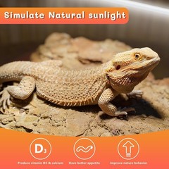 2-Pack 22″ T5 UVB Reptile Light 24W 10.0,UVA UVB for Reptiles