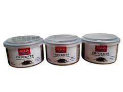 (3 pack) Aqua Culture Crickets for Reptiles Birds & Fish 1.2 oz (3.6 oz Total)