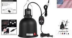 Reptile Light Fixture with Dimming Thermostat
