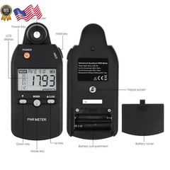 Quantum PAR Meter Full Spectrum High Precision PPFD Tester for Photosynthetic Ac