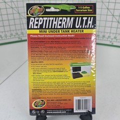 Zoo Med ReptiTherm UTH – Under Tank Heater 1-5 Gallon New!