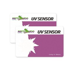 REPTI ZOO UVB Tester Reptile Lamp UV Sensor 3.4 inches x 2.1, Purple