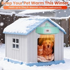Chicken Coop Heater Timing Chicken Heat Lamp Digital Display with Remote Control