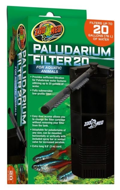 Zoo Med Paludarium Filter 227 l/h With 3 m Power Cable 7,5 Watt (PF-11E)