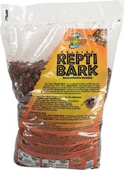Pack of 2 All Natural Litter Box Reusable 8 Quarts Zoo Med Reptile Bark