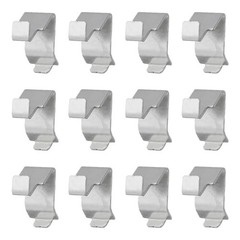 50 Pcs Metal Shelf Clips Cabinet Buckle Bookshelf Shelving Clamps
