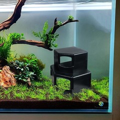 Aquarium Corner Cave Hideout for Fish, Shrimp, Axolotl & Reptiles – Natura