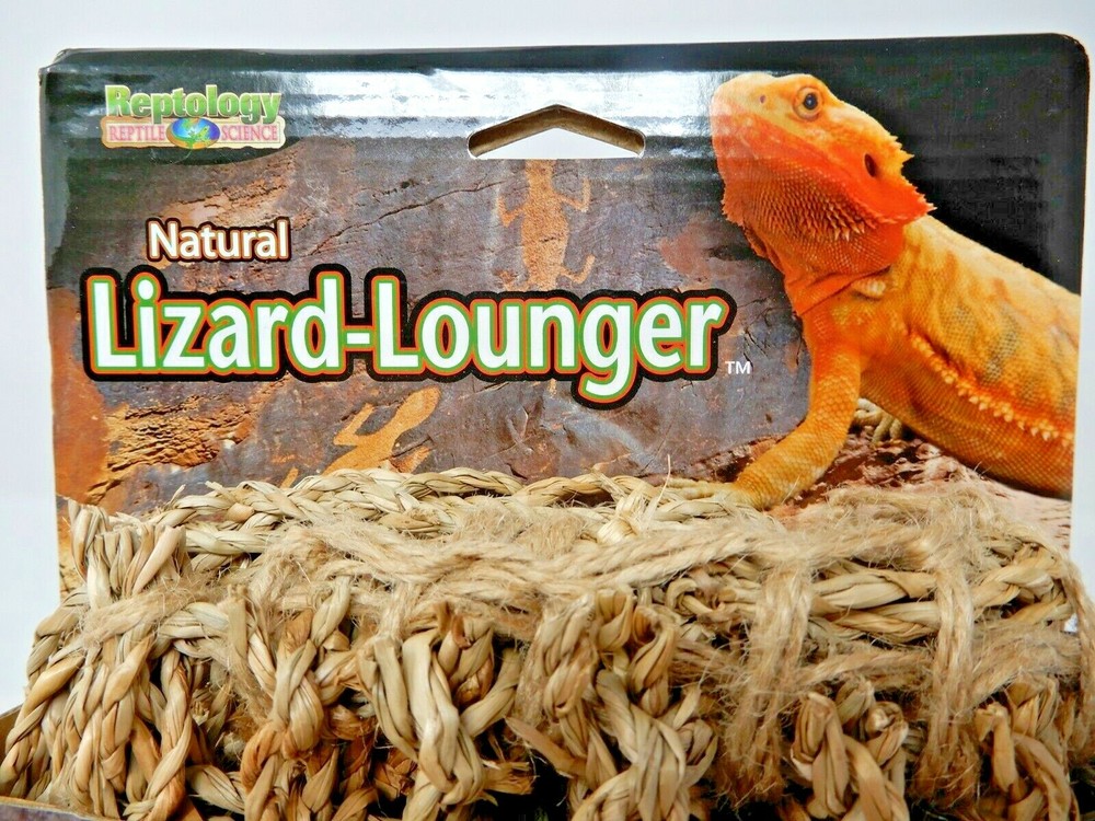 Penn Plax REP701 Lizard Lounger, 100% Natural Seagrass Fibers NEW