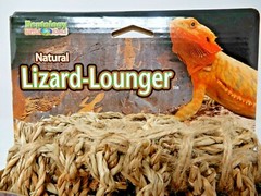 Penn Plax REP701 Lizard Lounger, 100% Natural Seagrass Fibers NEW