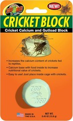 Zoo Med Cricket Block Calcium & Gutload for Feeder Insects 0.45-Ounce 5-Pack