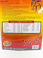 ZOO MED REPTITHERM UNDER TANK HEATER -LARGE -50-60 GAL -8×18 IN -24 WATT -RH-6🔥