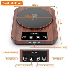 Electric Sourdough Starter Warmer, Upgrade Warming Heating Pad Mat for Sour D…