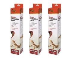 King Brown Terrarium Liner For Reptiles 20 To 29 Gallon Size Absorbent Bedding