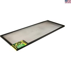 Durable 60 Gallon Reptile Terrarium Screen Cover – UV Penetration, Easy Install