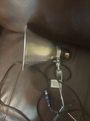 Heat Lamp Tested And Working Great For Animals Pets no bulb