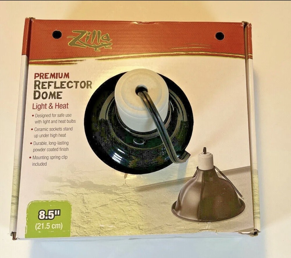 Zilla Premium Reflector Dome Black 8.5″