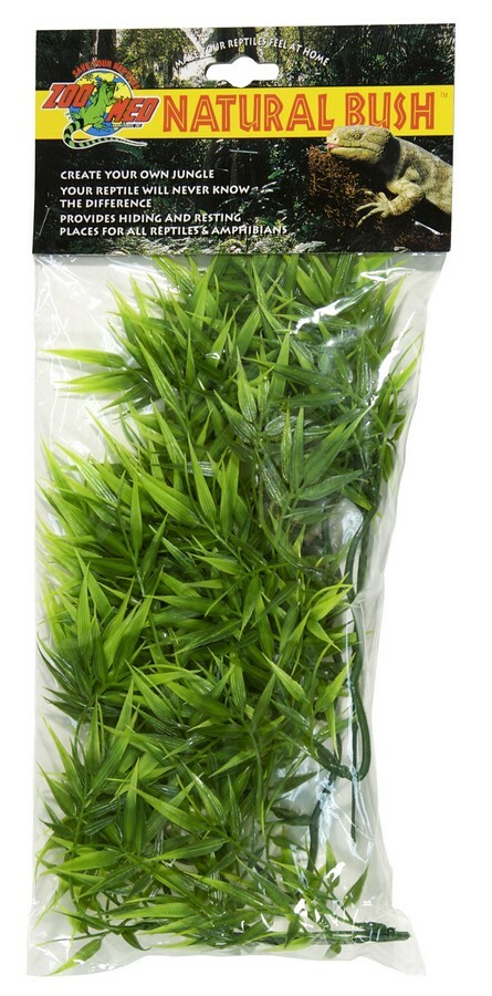 Madagascar Bamboo Plastic Terrarium Natural Bush Plant Zoo Med 14″, 18″ or 22″