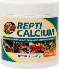 Reptile Calcium without Vitamin D3 8-Ounce