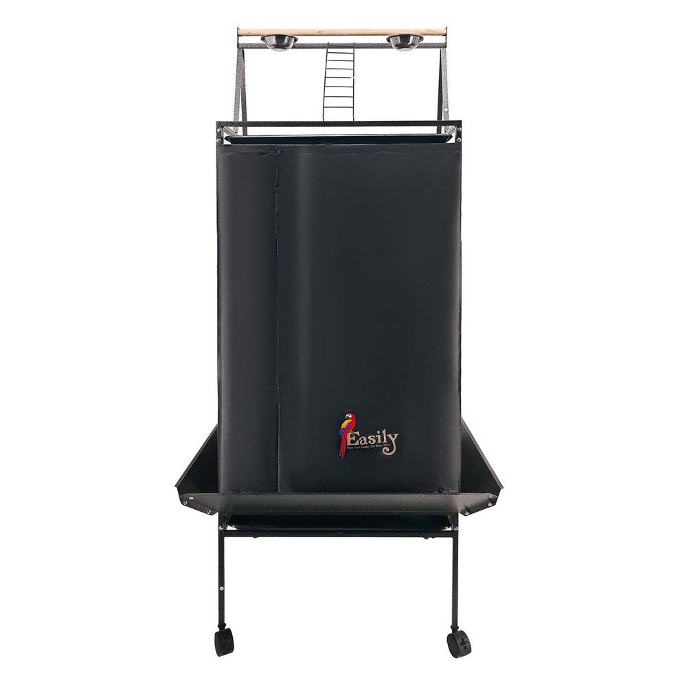 Easily Bird Cage Cover for Large Bird Cage with Play Top, Good Night Birdcage…