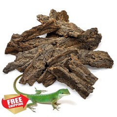 BNOSDM Reptile Terrarium Cork Bark Substrate 1.4 LB Lizard Snake Hermit Crab