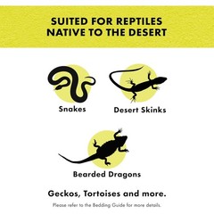 Zilla Reptile Comfort Bedding for Burrowing Reptiles, 24.6 Liters